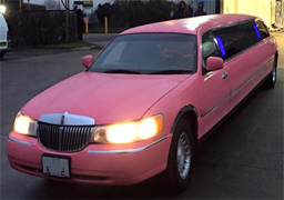 Pink Lincoln Limo Hire