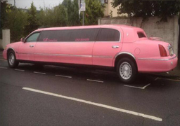 Pink Lincoln Limo Hire